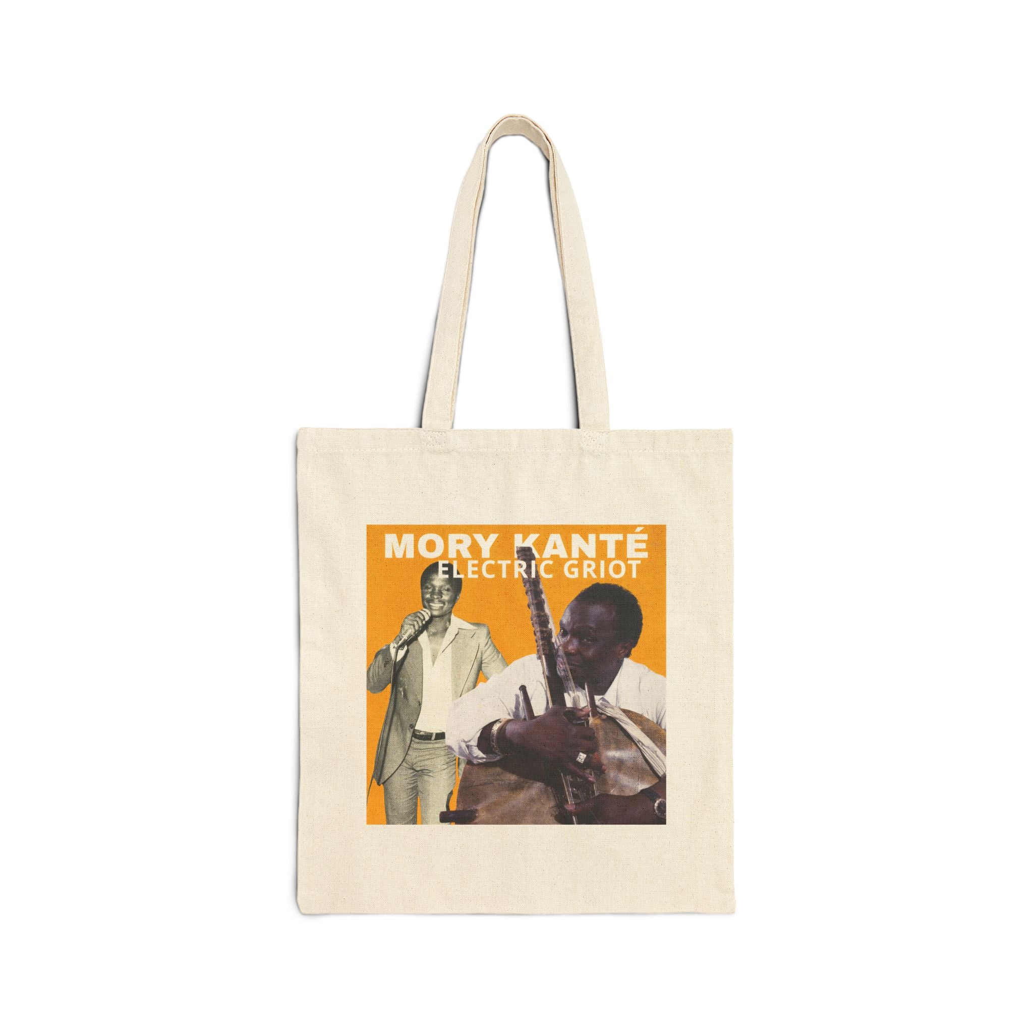 Mory Kanté 'Electric Griot' Canvas Tote Bag