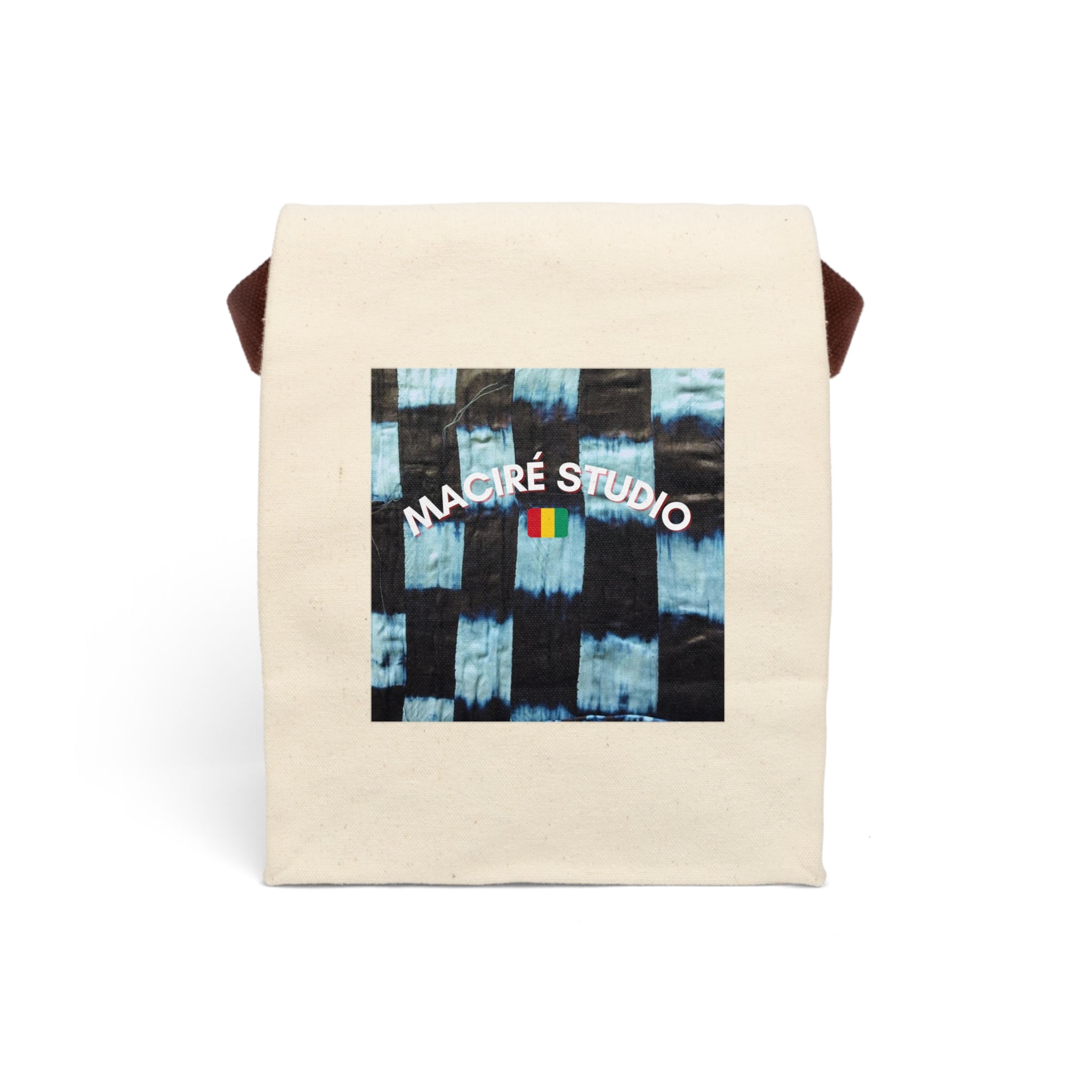 Canvas Lunch Bag — Maciré Studio Indigo