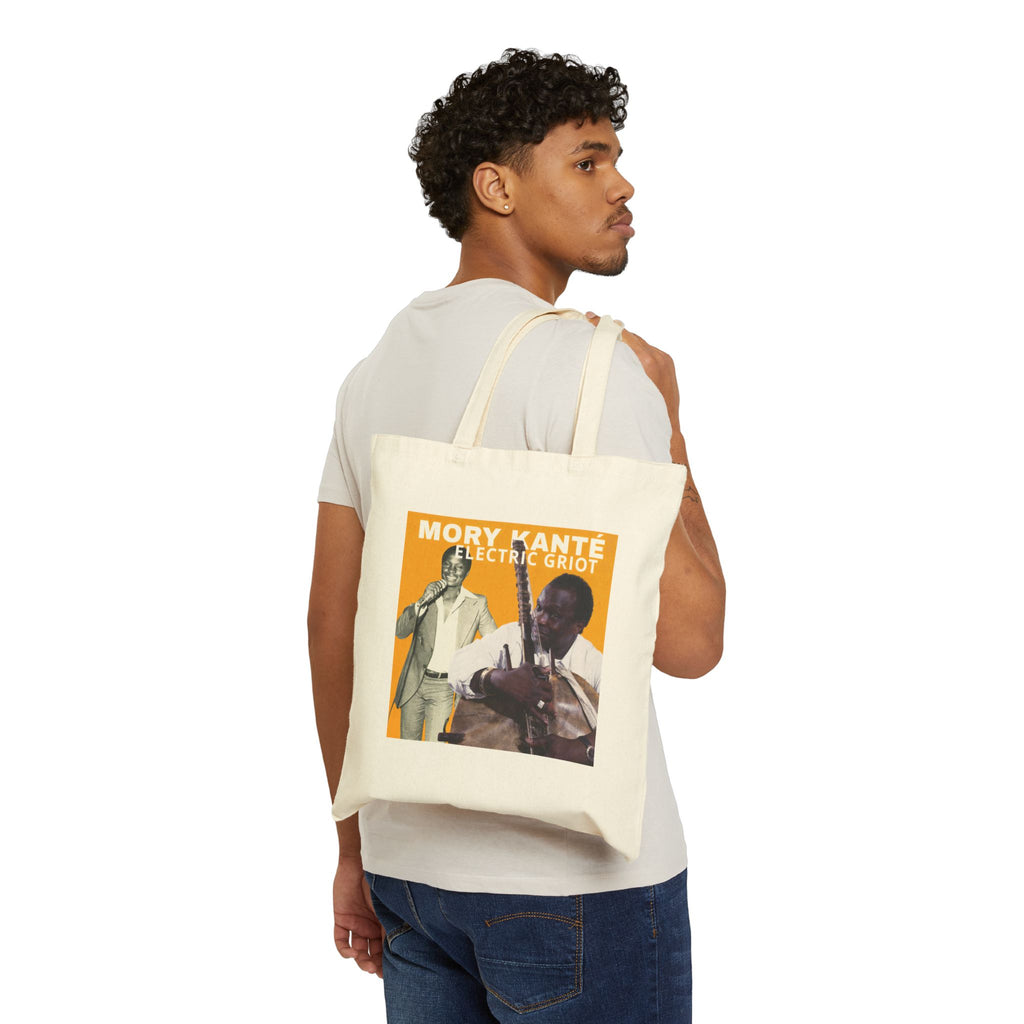 Mory Kanté 'Electric Griot' Canvas Tote Bag